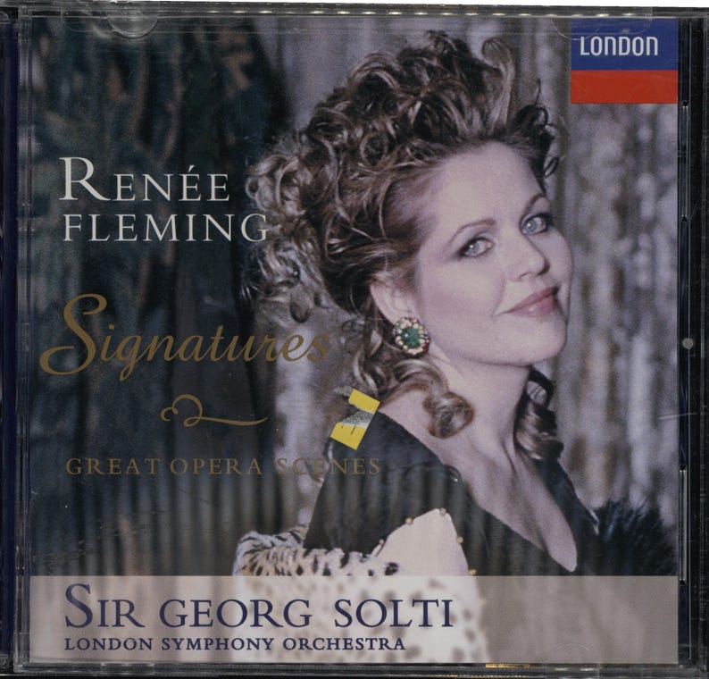 Renée Fleming Signatures, Opera Scenes, 1997 CD - Etsy