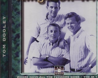 CD Kingston Trio Tom Dooley - 25 excelentes temas folk, 68 minutos de música, CD065594