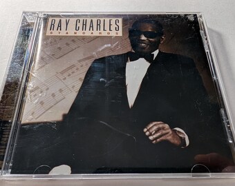 CD de Ray Charles Standards, 1998, Rhino 50.º aniversario, colección de jazz, soul, pop y vocales