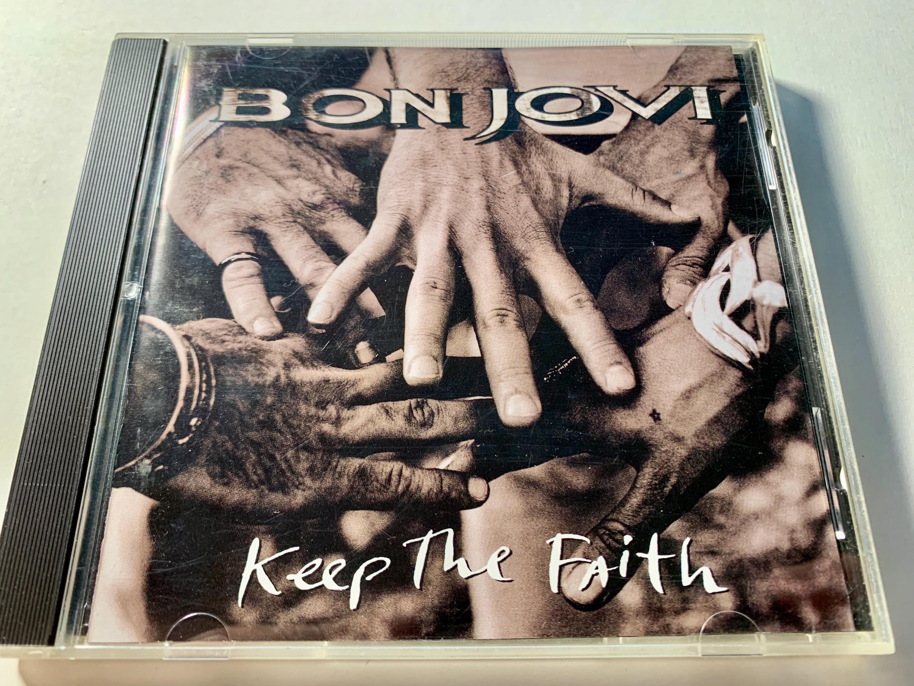 Bon Jovi - Keep the Faith CD Album, 1992 Club Edition - Etsy
