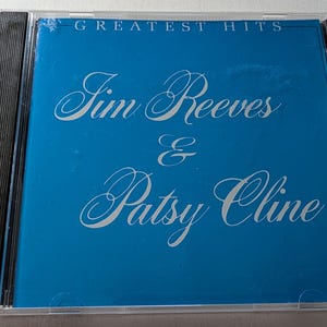 CD de grandes éxitos de Jim Reeves y Patsy Cline: Duetos de clásicos country remasterizados