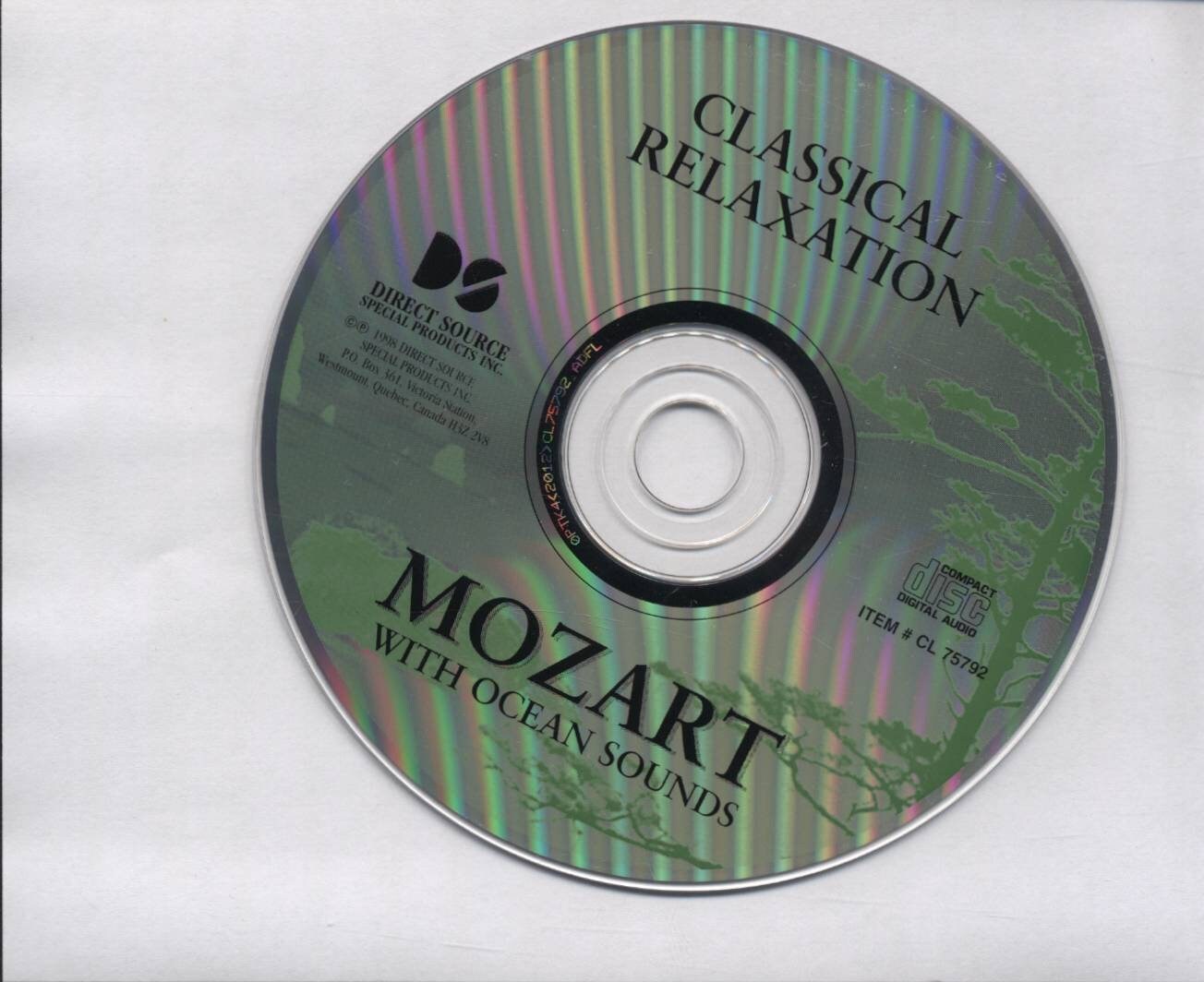 CD Mozart the Northstar Orchestra – Classical Relaxation With