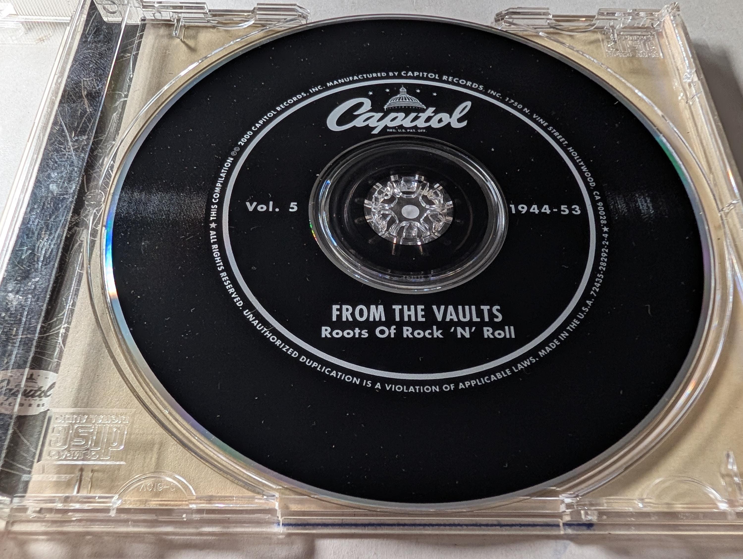 Roots of Rock 'N' Roll Vol. 5 (1944–53) CD – Capitol From the
