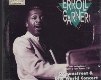 Erroll Garner Jazz CD: Dreamstreet & One World Concert - Telarc 1995