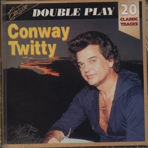 CD Conway Twitty, Double Play 20 Classic Tracks, Collector&#39;s Edition, 1996 Release CD853422