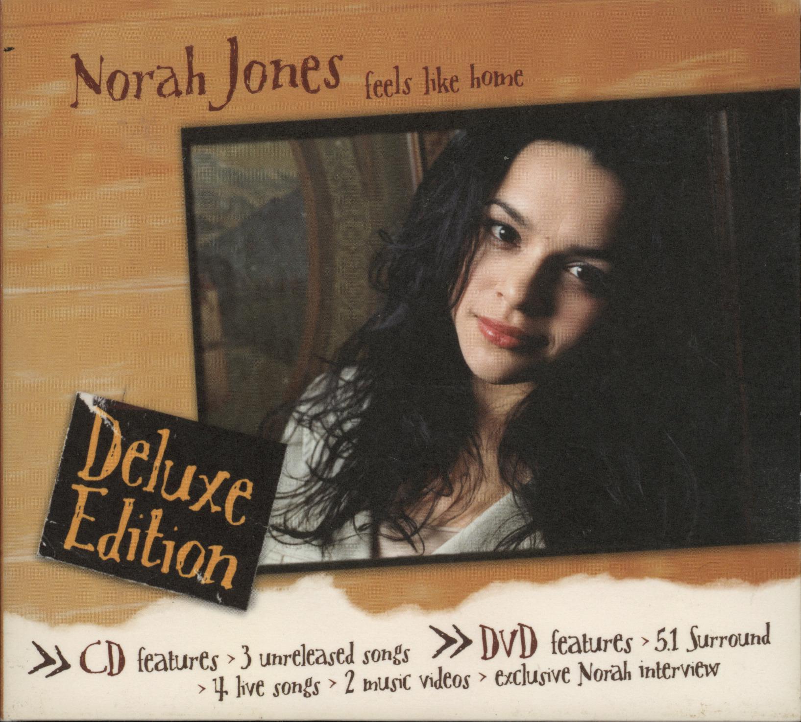 Norah Jones - Feels Like Home Deluxe Edition CD - Bonus Tracks
