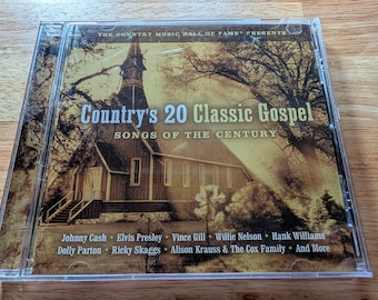 CD recopilatorio de 2004 con las 20 canciones gospel clásicas del siglo en Estados Unidos.