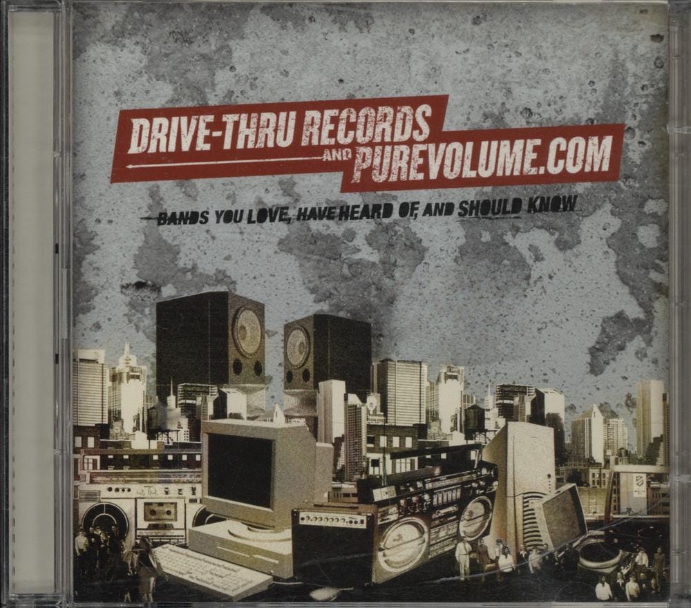 Emo Punk 2CD Compilation: Drive-thru Records/purevolume - 2005