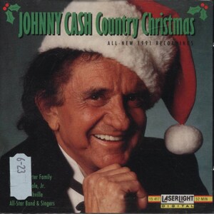 CD Johnny Cash, County Christmas, New Recordings, 1990s, CD230134