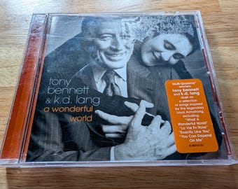 Tony Bennett y k.d. lang - A Wonderful World - CD - 2002 - Dúos vocales de jazz