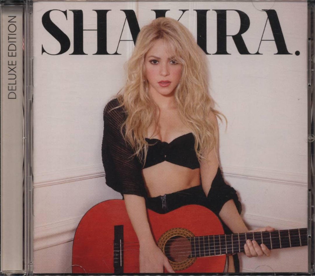 Shakira - Shakira CD: Pop Rock, House, Electro - 2014 Release - Etsy