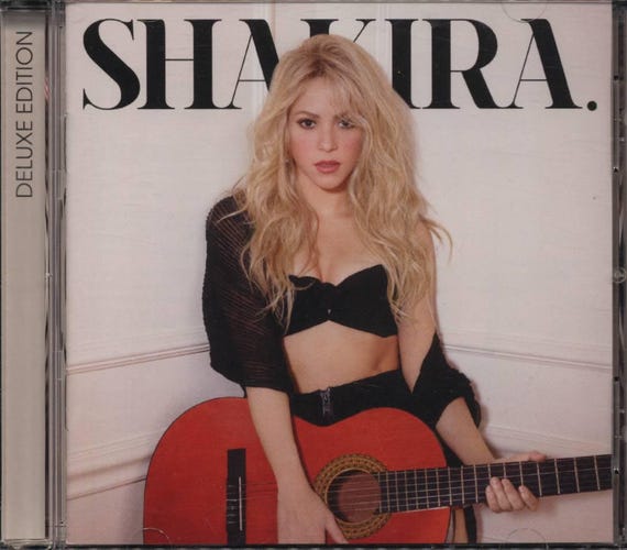 Shakira - Shakira CD: Pop Rock, House, Electro - 2014 Release - Etsy