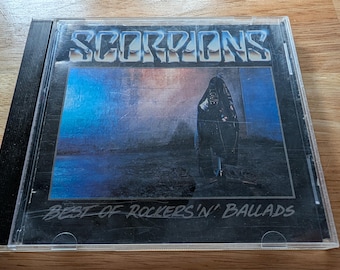 CD, Scorpions, Best of Rockers 'n' Ballads, Hard Rock, Heavy Metal, Mercury, lanzamiento de 1989
