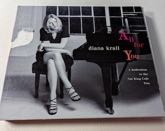 CD Diana Krall All For You: Álbum de jazz tributo a Nat King Cole (1996)