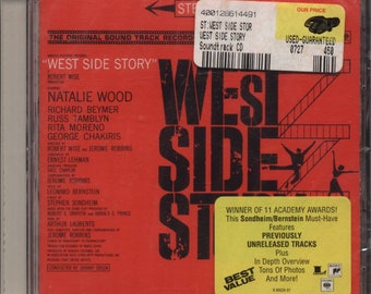 CD Leonard Bernstein – West Side Story (Traccia audio originale), Brani inediti, Edizione 2004, Nuovo - Sigillato - CD643866