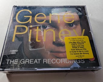 Gene Pitney - The Great Recordings - Compilation 2 CD - 1995 - Tomato Records - Nuovo, sigillato in fabbrica
