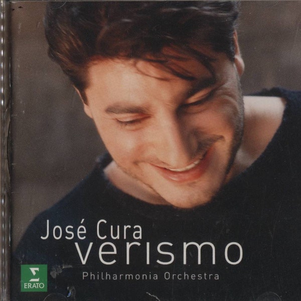 CD José Cura / Philharmonia Orchestra – Verismo, Classical, Erato 1999 Release DDD 24 Bit Sampling, CD763087