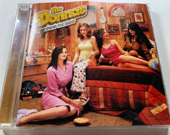 The Donnas “Spend The Night” 2002 Enhanced CD  • Pop Rock Punk Album Collectible