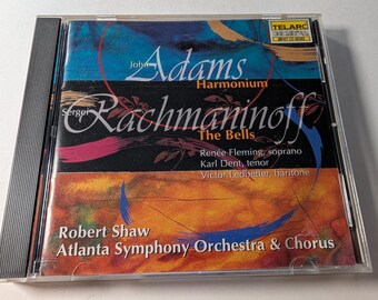 John Adams Harmonium The Bells CD Renée Fleming Robert Shaw Telarc