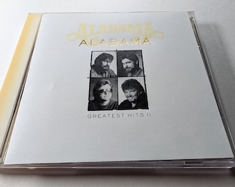 Alabama Greatest Hits II CD 1991 RCA Country Rock Compilation Colección de pistas clásicas
