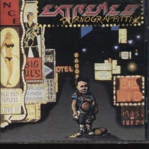 CD Extreme - Extreme II : Pornograffitti (A Funked Up Fairytale), 1990 A&M Release, Funk Metal, CD531321