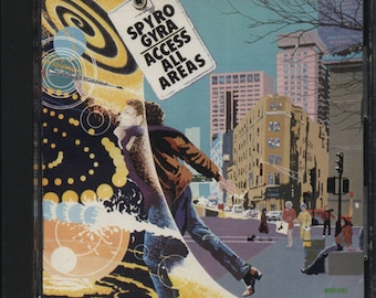 CD Spyro Gyra – Acceso a todas las áreas, Jazz, Fusión, Lanzamiento MCA 1984, CD862796