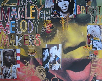 Ziggy Marley Melody Makers Vintage T-shirt XL Unisex Multicolor