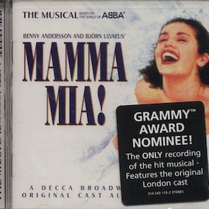 CD Mamma Mia! -  Musical Based On The Songs Of ABBA (Original Cast Recording), NEW Factory Sealed, 1999 Release, CD314543