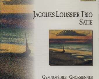 CD Jacques Loussier Trio – Satie - Gymnopédies - Gnossiennes - DDD Telarc 1998 Release - CD466271