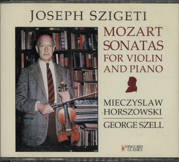 Mozart Violin Sonatas: Szigeti, Horszowski, Szell - 4CD Set