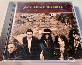 The Black Crowes - Southern Harmony CD - 1992 Southern Rock Album with Promo Book