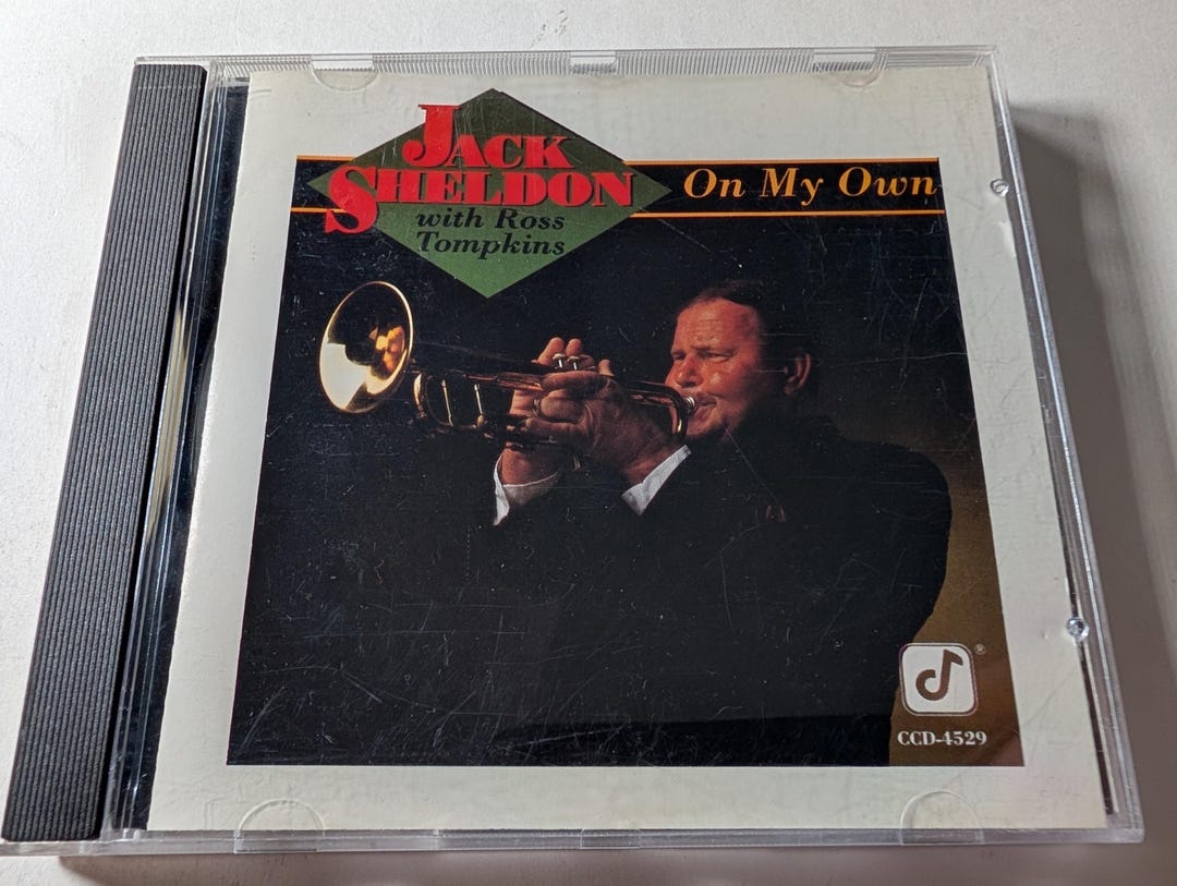 Tom Sheldon Cd Jack Sheldon on My Own CD 1992 Concord Jazz Blues Vocal Swing Album - Etsy