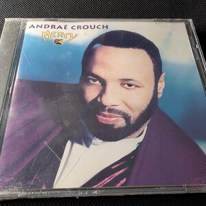 Andraé Crouch Mercy CD 1994 Qwest Records Álbum Gospel Inspiracional NOVO