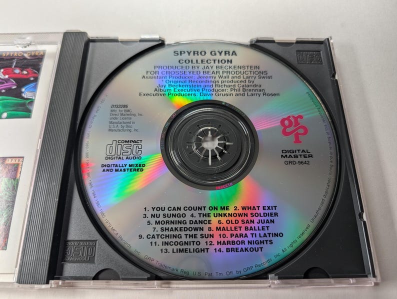 Pyro Gyro Spyro Gyra Collection CD 1991 GRP GRD-9642 • Smooth Jazz Fusion ...