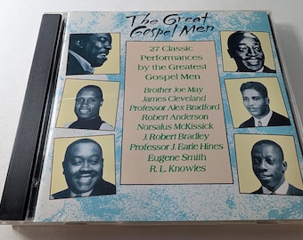 CD The Gospel Men: Recopilación de gospel soul de 1993 (Shanachie)