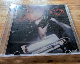 Neil Young Unplugged CD 1993 Reprise Records MTV Acoustic Rock Folk Music