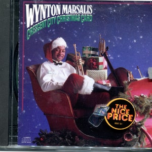 CD, Christmas, Crescent City Christmas Card, Wynton Marsalis , Jazz, 1989 Release, 452872
