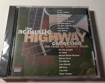 Kolekcja Acoustic Highway: Droga do Country Rock CD (1996) Nowa, zapieczętowana | Klasyka Folk Bluegrass Country