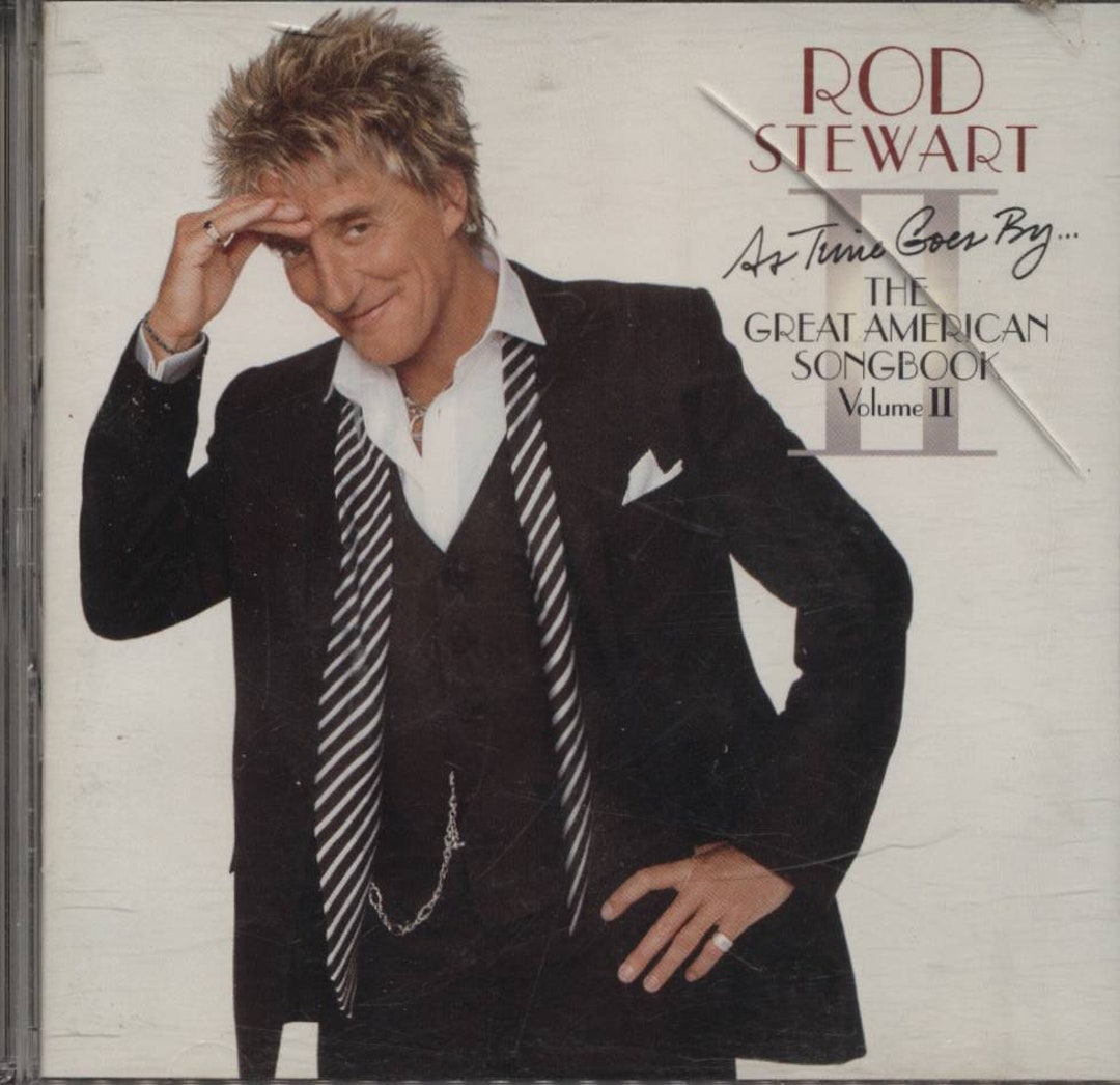CD, Rod Stewart, as Time Goes By, Great American Songbook Vol 2, 2003 ...