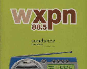 WXPN 88.5 Cd's, Set of Four Discs, 1999-2000, Live at the World