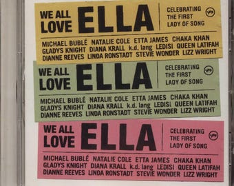 We All Love Ella Tribute CD: Soul Jazz, Swing Vocals, 2007 Release