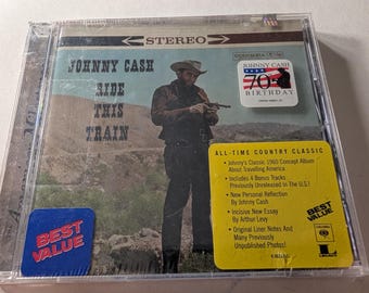 Johnny Cash Ride This Train CD Remastered 2002 Columbia American Milestones Series New Sealed