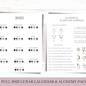 2023 Pagan Planner Printable Planner Wheel of the Year - Etsy