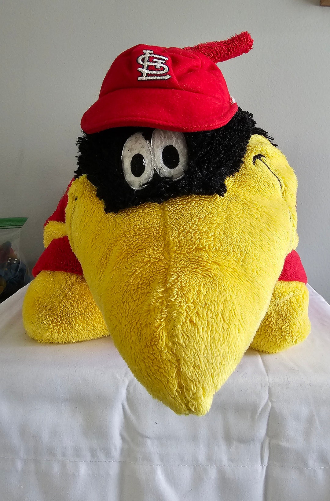 Large Plush St. Louis Cardinals Fredbird Mascot Pillow Pets - Etsy