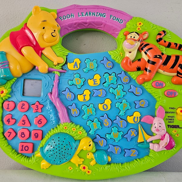 2000 Pooh Learning Pond - Electronic Children Toy