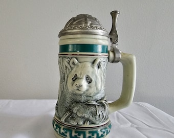 1991 Avon Endangered Species Mini Stein - Giant Panda