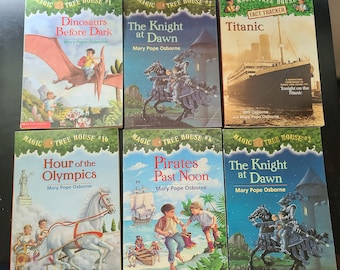 Mary Pope Osbourne's Magic Tree House series in French