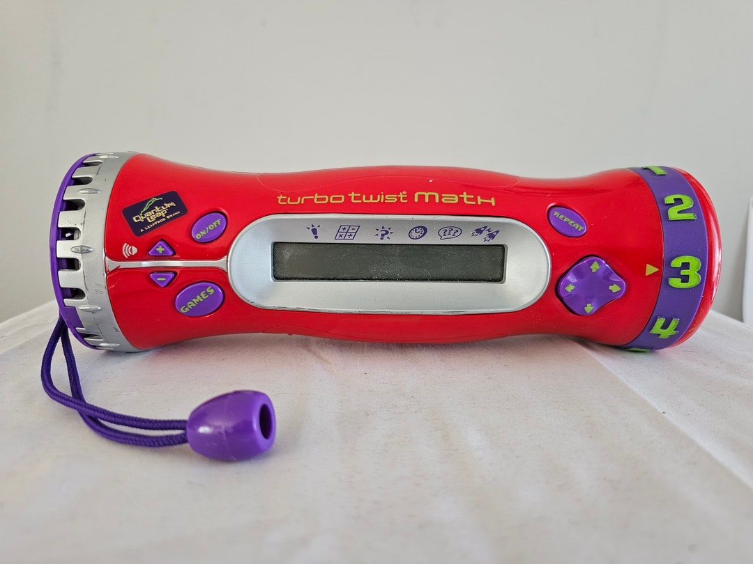 Leap Frog Quantum Leap Turbo Twist Math Red, Educational Handheld