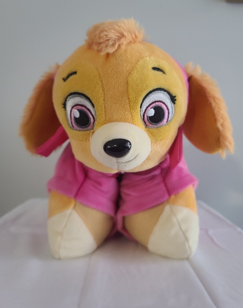 Pillow Pets Paw Patrol Skye Dream Lites Plush Stuffed Etsy