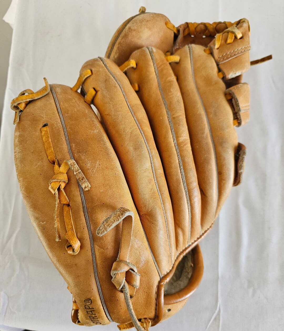 Gant De Baseball Wilson Cuir - Modèle Autographe Fidrych, Taille 10.5, Droitier - Occasion